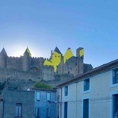 Le Templier Vue Cite Pied Cite Medievale Neuf Каркассон Экстерьер фото