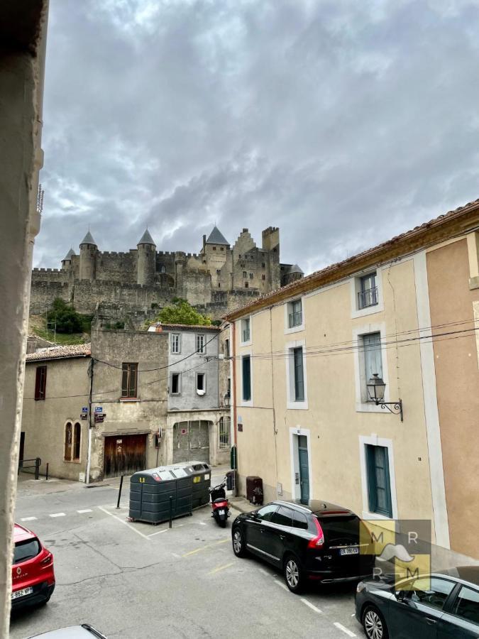 Le Templier Vue Cite Pied Cite Medievale Neuf Каркассон Экстерьер фото
